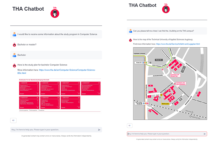 Chat Assistant for University Website